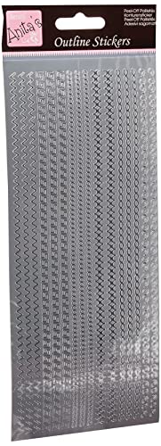Anita's - Adesivi per Bordi Assortiti, Colore: Argento... - Vente Flash Amazon -69%