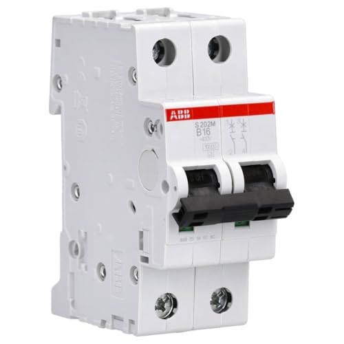 ABB S202M B16 INTERRUTTORE AUTOMATICO 10KA 2P - Auto & Motorcycle Amazon Italy à 36.01€