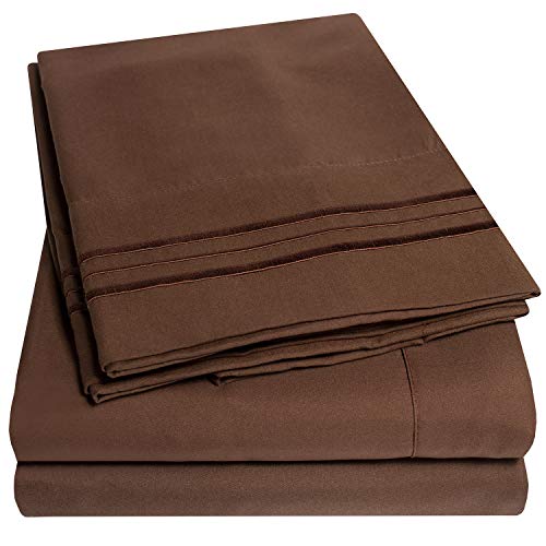 1500 Supreme Collection Bed Sheets - 4 Piece Bed Sheet Set... - Home & Kitchen Amazon Germany à 9.76€