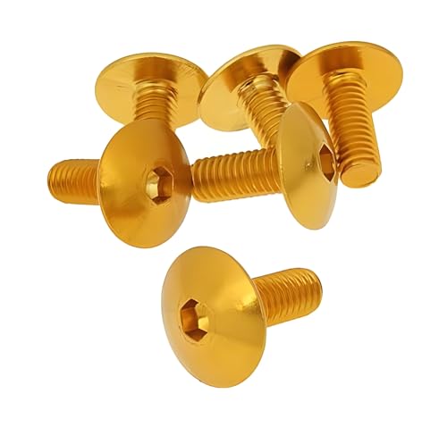 Screw Set of 6 cosplay Gold – M6X15 - Toys & Games Amazon UK à 7.43€