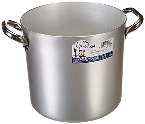 Pentole Agnelli Profi-Aluminium 3 mm, hoher Topf mit zwei... - Maison & Cuisine Amazon Allemagne à 33.69€