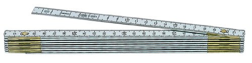 Metrica 20109 1m Aluminium Folding Rule with Natural 5 Folds - Bricolage & Outils Amazon Royaume-Uni à 6.93€
