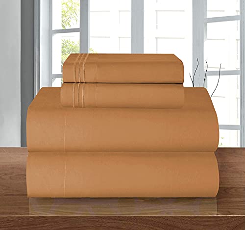 Elegant Comfort 3 Piece 1500 Thread Count Luxury Silky Soft... - Maison & Cuisine Amazon Italie à 8.87€