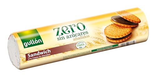 Gullón Galleta Sándwich Chocolate ZERO sin Azúcares, 250g - Épicerie Amazon Espagne à 2.15€