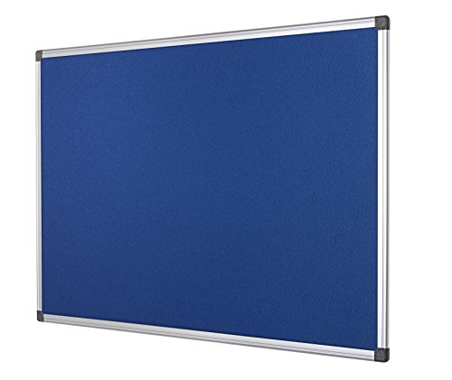 Bi-Office Notice Board Fire Retardant, Blue Felt, Maya... - High-Tech & Électronique en promo à 200.17€