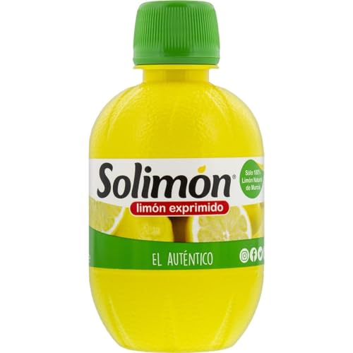 Solimon Zumo de Limón Botella, 280ml - Épicerie Amazon Espagne à 1.18€