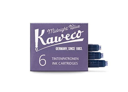 Kaweco Cartucce d'inchiostro blu notte (confezione da 6) - Auto & Moto Amazon Italie à 2.00€