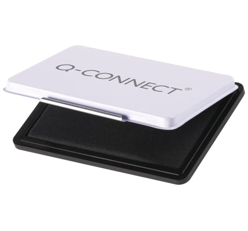 Q-Connect Large Stamp Pad Black KF15440 - Fournitures Bureau Amazon Royaume-Uni à 1.60€