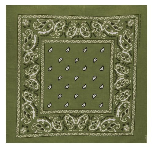Kandharis Bandana Vierecktuch Kopftuch in Paisley Muster... - Mode & Vêtements Amazon Allemagne à 1.79€