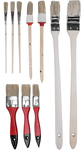 CON:P B21623 Jeu de Pinceaux plats 10 pièces - Toys & Games Amazon France à 5.03€
