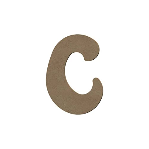 Buchstabe C, 8 cm x 6 mm GOMILLE ECO MDF - Maison & Cuisine en promo à 4.83€
