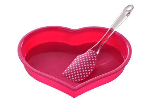Premier Housewares Heart Baking Set - Hot Pink - Amazon Royaume-Uni à 3.89€