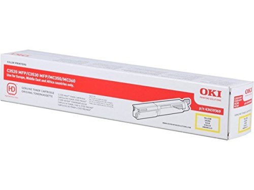 OKI C 3530 n MFP (43459369) - original - Toner yellow... - Fournitures Bureau en promo à 21.32€