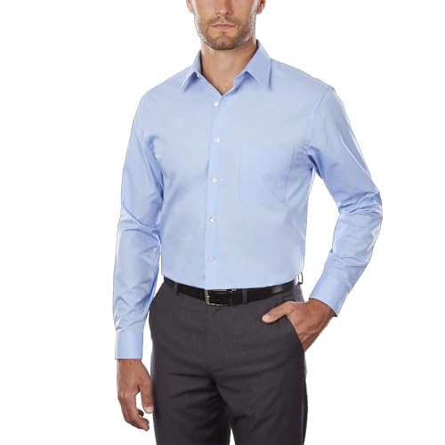 Van Heusen - Camicia da uomo Cammeo blu. 46 cm Collo 91 cm... en promo à 19,63€ (-61%) sur Amazon FR