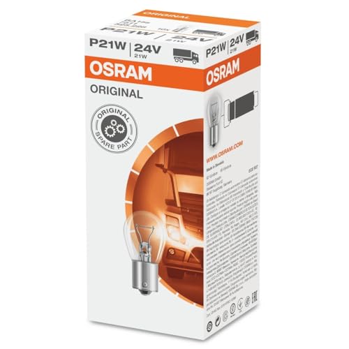 Osram ORIGINAL P21W, 7511, 24V, 10er Faltschachtel - High-Tech & Électronique Amazon Allemagne à 2.87€