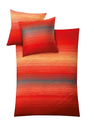 Kleine Wolke, Set Copripiumino singolo e federa, Rosso... - Amazon Italie à 56.05€