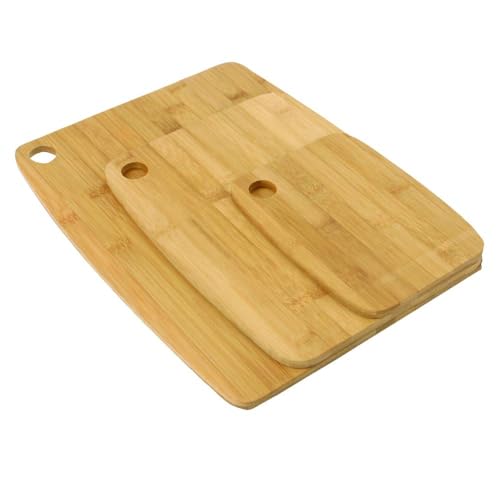 JJA 3 er Set Schneidebretter aus Bambus - Home & Kitchen Amazon Germany à 5.49€
