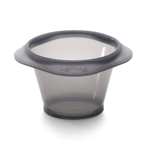 Lékué Lavakuchen Form 6er-Set, Silikon, schwarz/durchsichtig - Amazon Allemagne à 18.09€