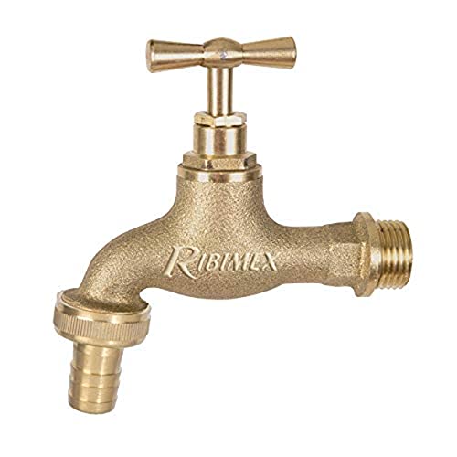 Robinet de jardin laiton 1/2 + raccord cannelé. en promo à 10,03€ (-40%) sur Amazon FR