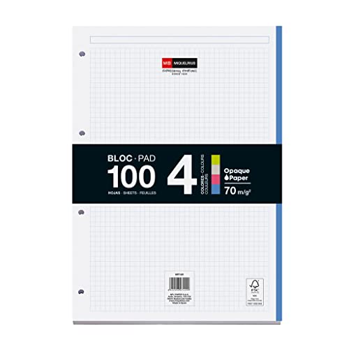 Miquelrius - Bloc de recambio encolado, 100 hojas... - Home & Kitchen Amazon Spain à 5.45€