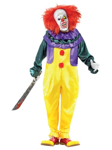 SMIFFYS Costume Classico Horror Clown, Multicolore, con... - Auto & Moto en promo à 31.32€