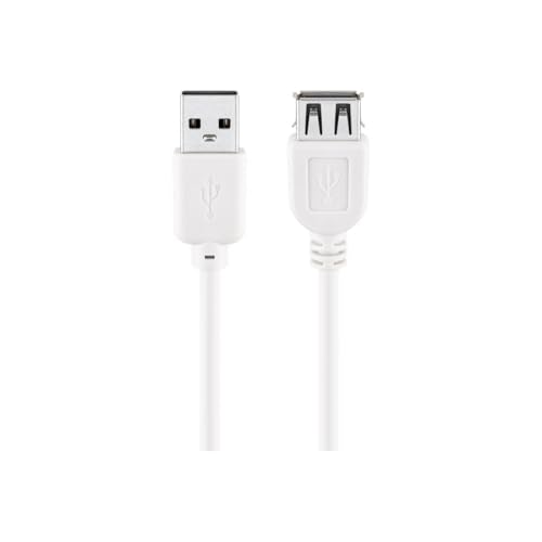 Goobay USB 2.0 A M/F 1.8m - Cable USB (1,8 m, USB A, USB A... - High-Tech & Électronique en promo à 2.73€