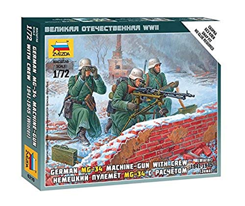 Zvezda - Z6210 - Mitrailleurs Allods - Hiver - Jouets & Jeux en promo à 9.83€