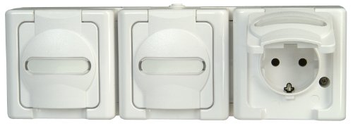 Kopp Blue Electric 131302006 Contact Protected Triple Plug... - Home & Kitchen Amazon UK à 38.78€