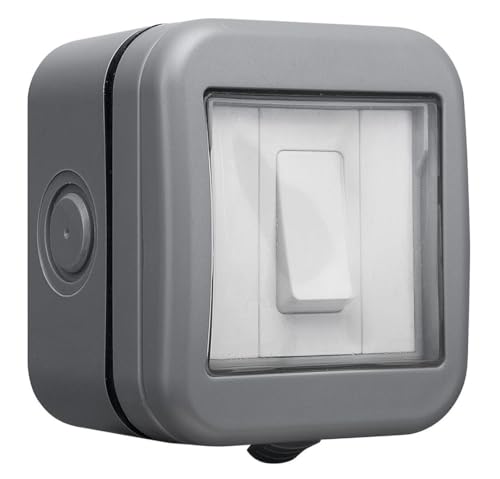 BG Electrical Outdoor Single Wall Switch, Weatherproof... - Home & Kitchen Amazon UK à 7.00€