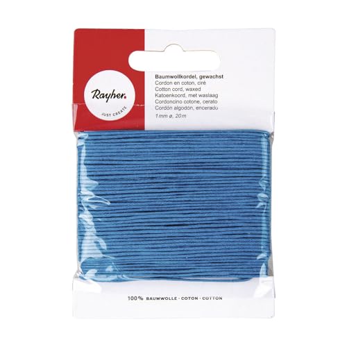 Rayher Fil coton ciré création bijoux & bricolage 1mm ø 20m... - Deal Amazon à 4.49€