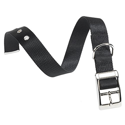 Ferplast Club Cf25 45 Adjustable Black Nylon Dog Collar, 37... - Animalerie en promo à 5.21€