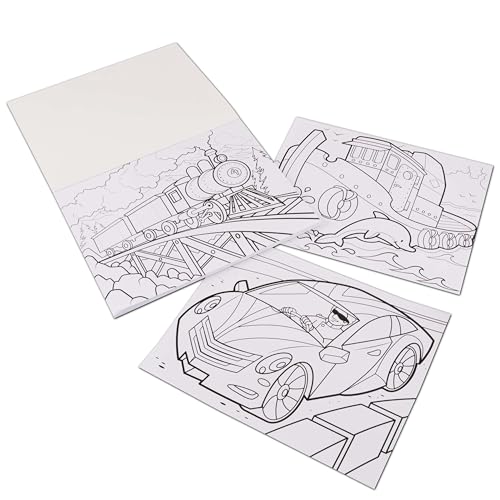 Melissa & Doug Bloc À Colorier Jumbo À Véhicules, 14205, Pad - Auto & Motorcycle Amazon France à 4.58€