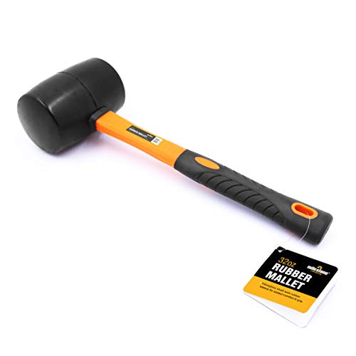 Milestone Camping 16000 32oz Rubber Mallet/Sturdy... - Sports & Fitness Amazon Royaume-Uni à 4.04€