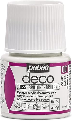 Pébéo 092001 Acrylfarbe, 45 ml, Weiß, 1 Flasche - Maison & Cuisine Amazon Allemagne à 3.04€