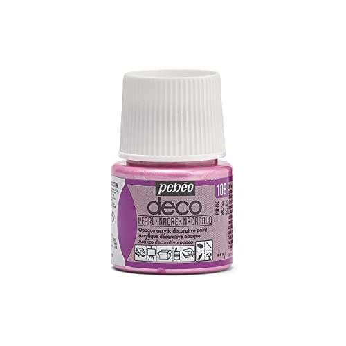 Pébéo 285108 Dekoacrylfarbe, Matt, 45 ml, Perlmuttanemone... - Maison & Cuisine Amazon Allemagne à 3.87€