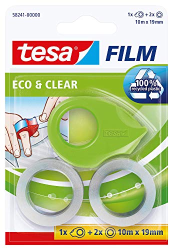 Tesa 58241-00000-00 Portanastro Ecologico da Dito con 2... - Fournitures Bureau en promo à 5.01€