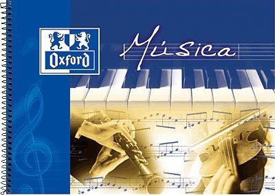 Oxford 100302790 Cahier musique oblongue 20 feuilles - Fournitures Bureau Amazon France à 2.43€