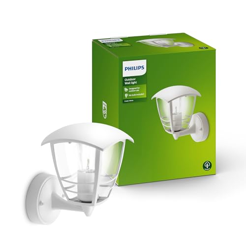 LAMPE CREEK FROM OUTDOOR WALL, LANTERNA UP, ALUMINIUM, WHITE - Maison & Cuisine Amazon France à 29.29€