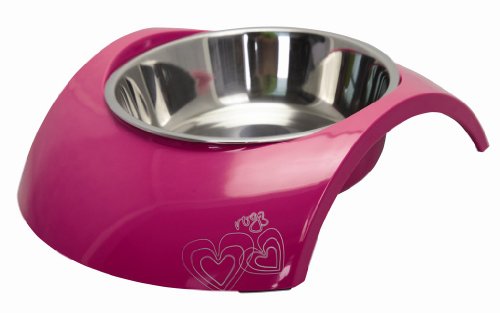 ROGZ BOWL35-K 2-in-1 Luna Dog Bowl/Fressnapf, L, rosa - Animalerie Amazon Allemagne à 6.00€