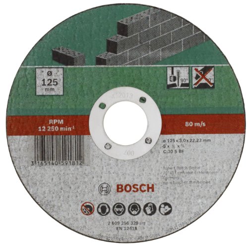 Bosch Mola da Taglio Dritta per Pietra, 115 X 22,23 X 3 mm - Bricolage & Outils Amazon Italie à 2.42€