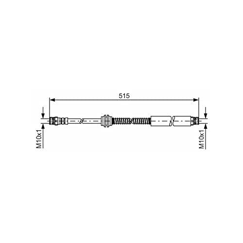 BOSCH Flexible de frein 1 987 481 447 Essieu arrière... - Auto & Moto Amazon France à 19.90€