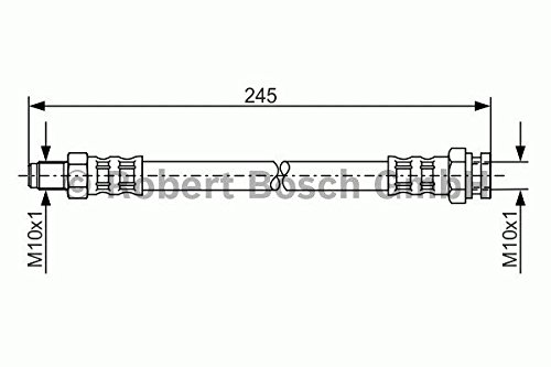 Bosch 1 987 476 876 Tubo Flexible De Frenos - Bricolage & Outils Amazon Espagne à 6.15€