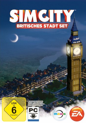 SimCity - Britisches Stadt-Set Add-on [PC/Mac Code - Origin] - Nouvelle promo Amazon à 2.01€