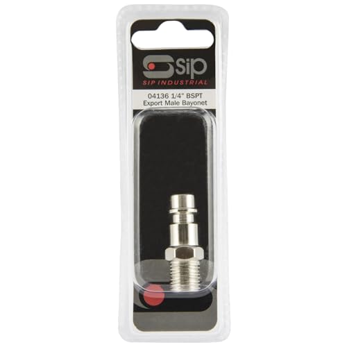 SIP Type 25 1/4" BSP Male Euro Plug Adaptor - Bricolage & Outils Amazon Royaume-Uni à 2.31€