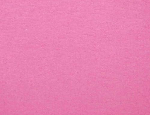 Papier Crépon rose feuille 50x200 cm - Loisirs Créatifs en promo à 1.04€