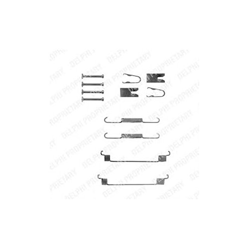 DELPHI LY1287 Juego de accesorios zapatas de freno Trasero - Jouets & Jeux Amazon Espagne à 11.99€