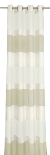 Deko Trends, Tenda con 8 asole, Beige (Natur) - Amazon Italie à 19.32€