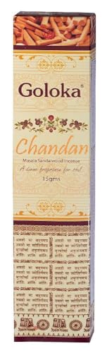Goloka Chandan - Varitas de Incienso - Santé & Bien-être Amazon Espagne à 1.99€