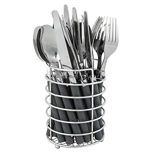 Bo-Camp - Couverts - Corbeille - 24 pcs - 6 personnes - Tech & Electronics Amazon France à 13.75€