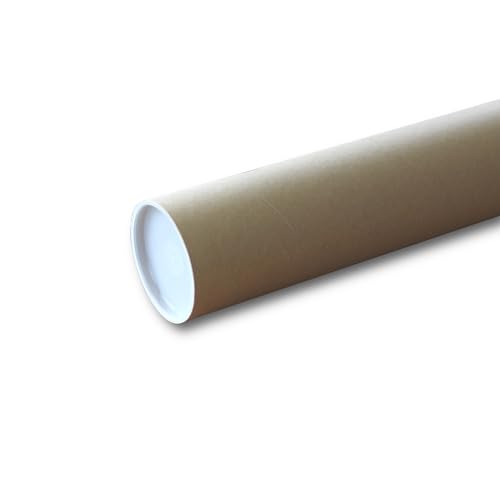 Niik Tubo di in cartone resistente per spedizione 70 x 7 cm... - Fournitures Bureau Amazon Italie à 2.00€